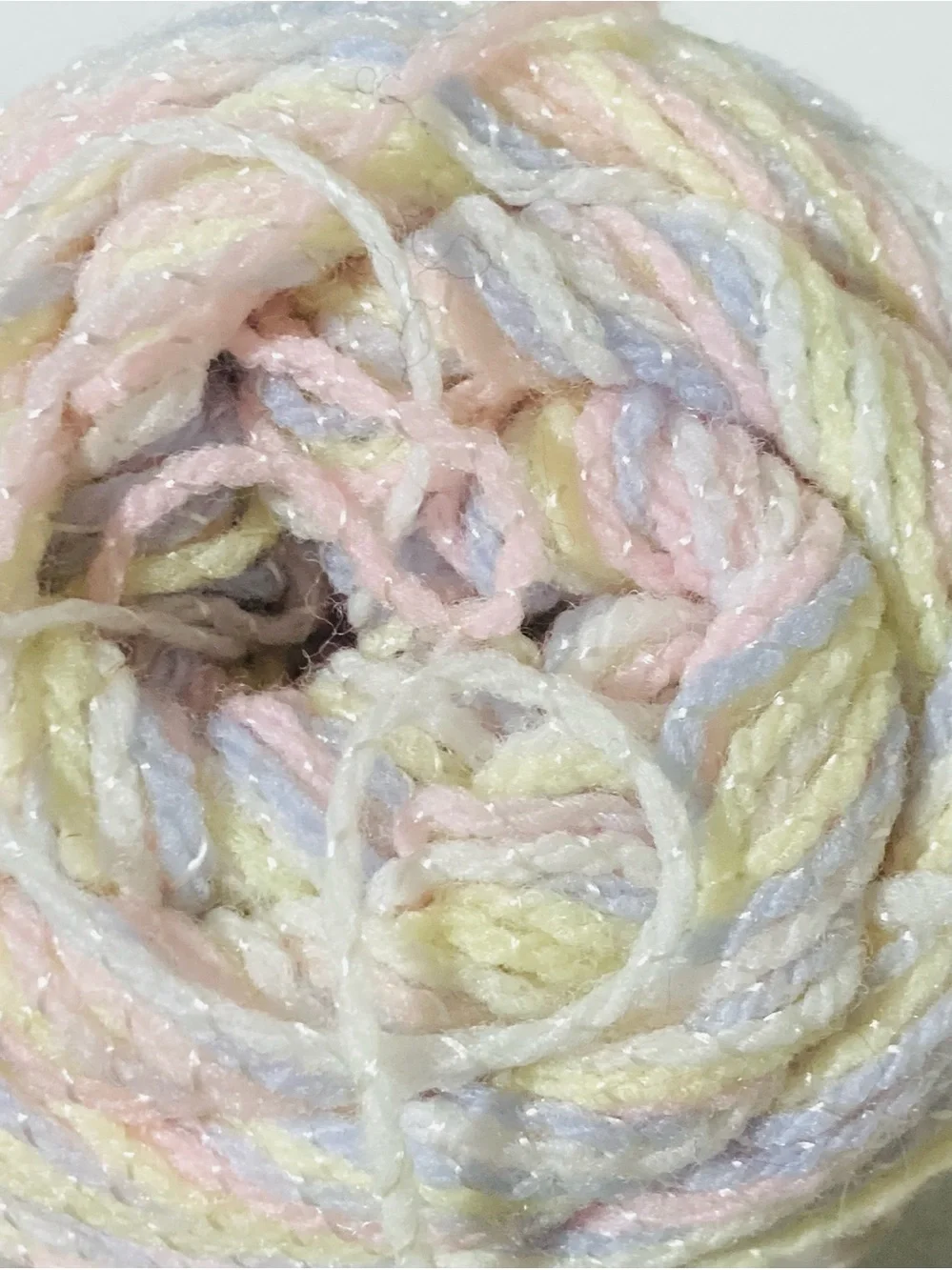 290 g 10.2 oz Assorted Pastel Yarn Skeins